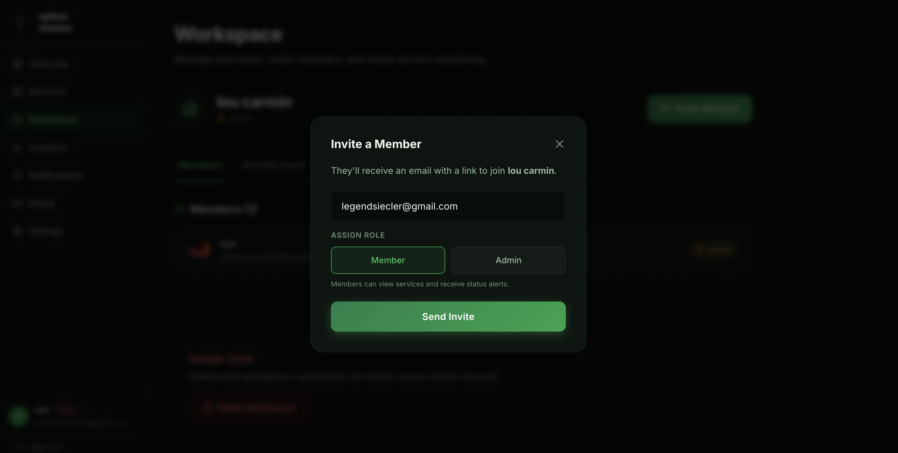 Invite Members